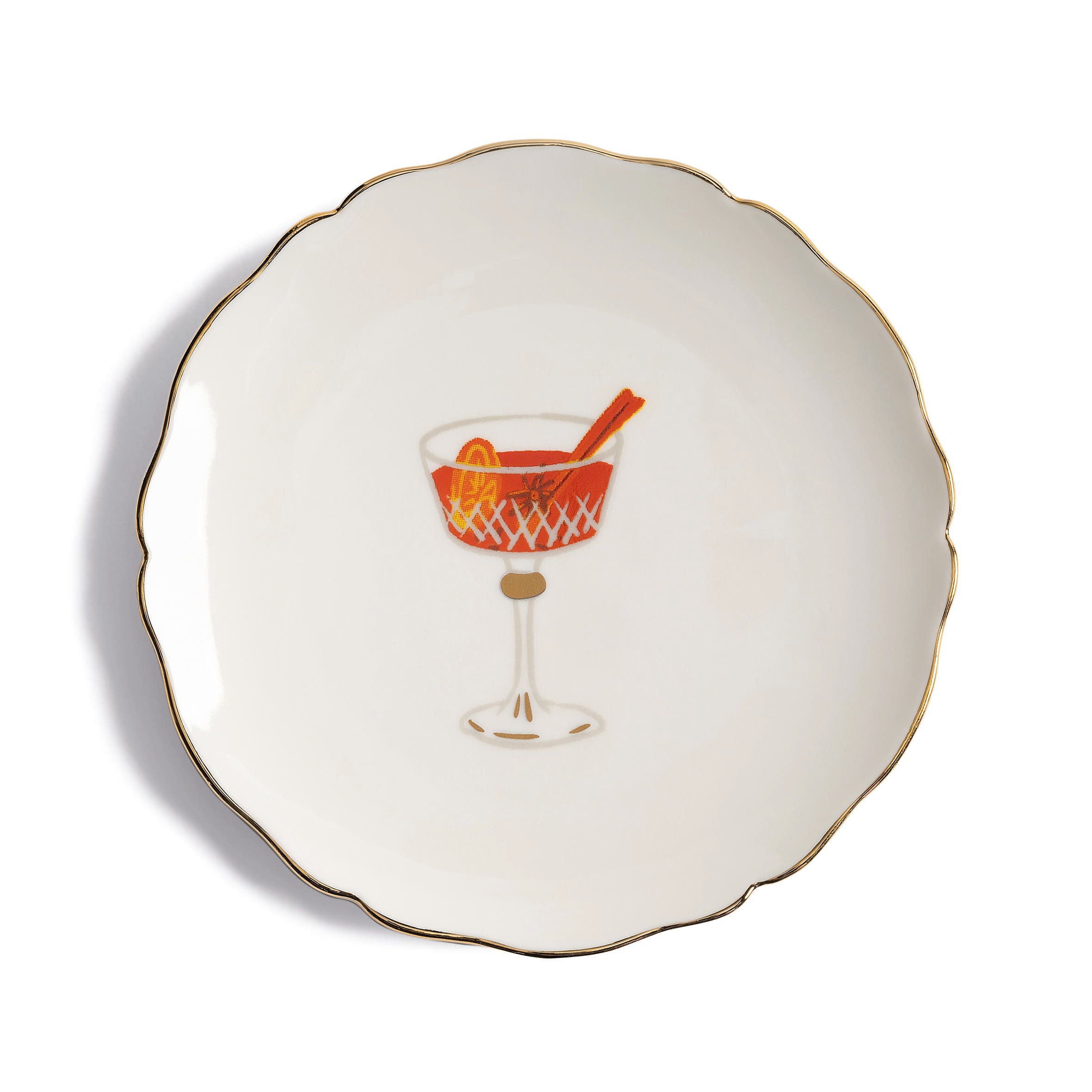 Feast tallerken, Ø13 cm. - 6 stk.